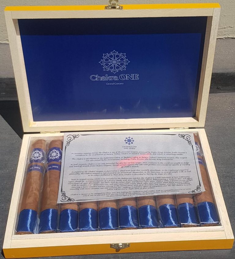 Chakra One Bidik Penjualan Cerutu Tersebar di Ritel Modern Hingga Ekspor di 2025